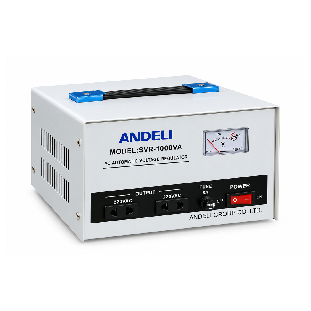 Стабилизатор напряжения ANDELI SVR-1000VA, 150–250 В