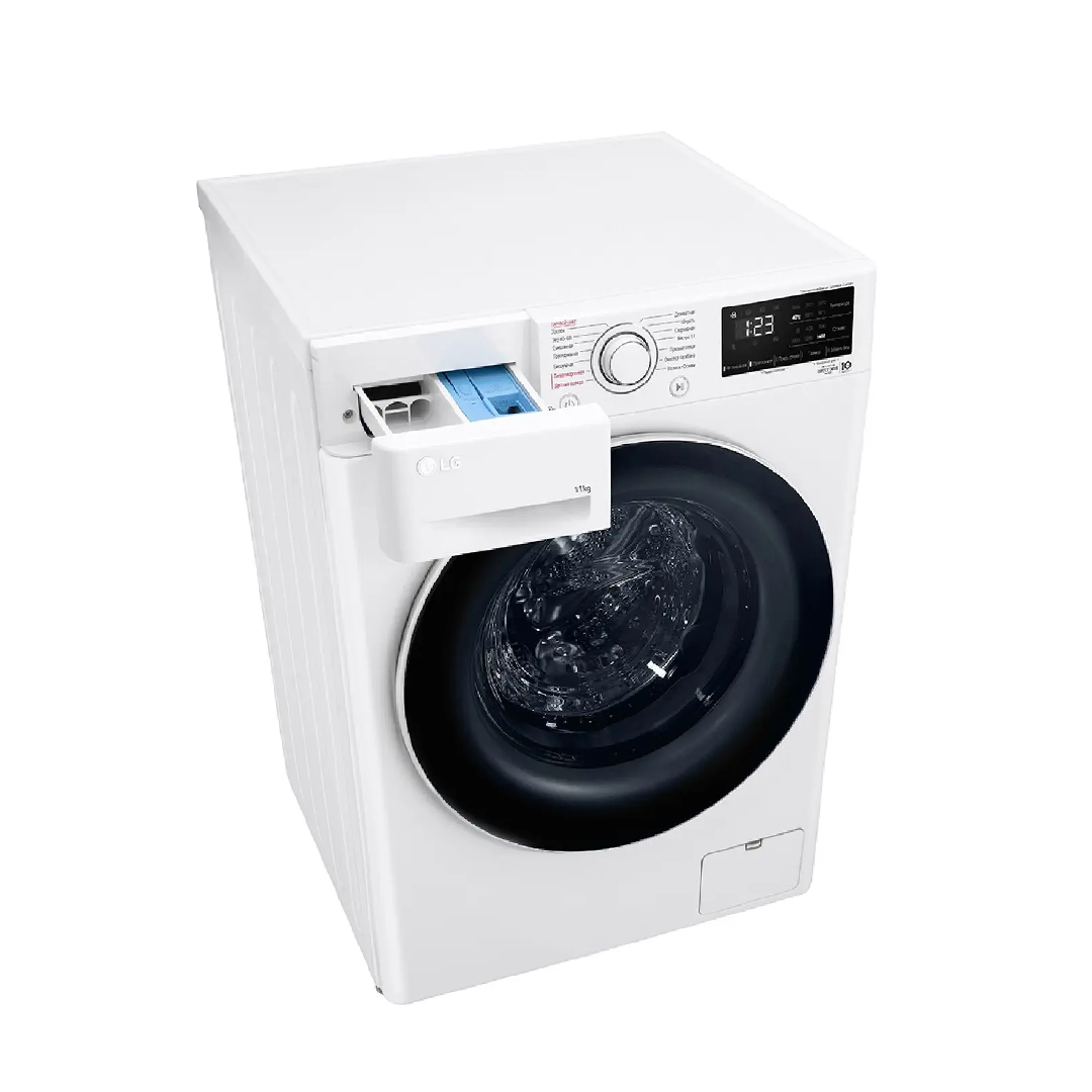 Стиральная машина LG F4V3ES6W, 11 кг
