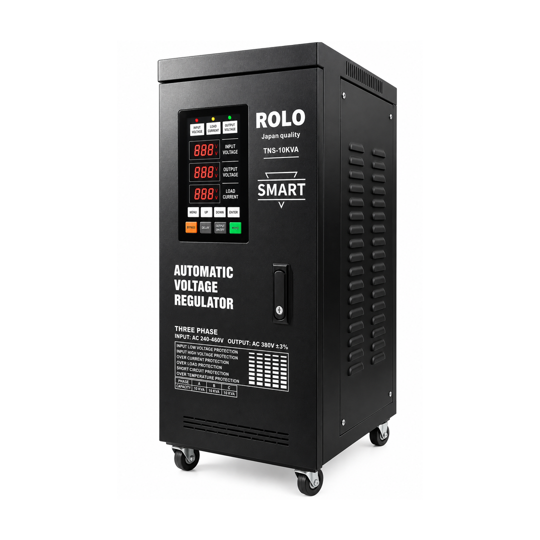 Стабилизатор напряжения Rolo TNS-10KVA-3, трёхфазный