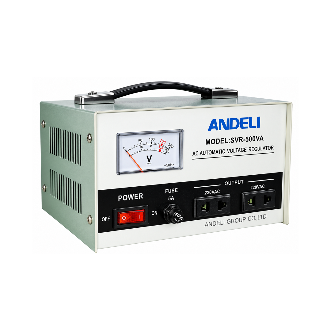 Стабилизатор напряжения ANDELI SVR-500VA, 150–250 В