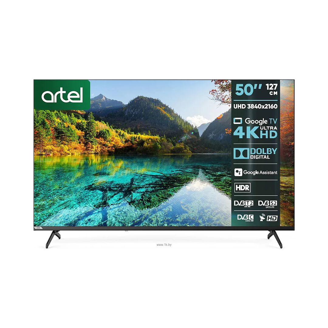 Телевизор Artel 50" A50PUCH010 Android, 4K UHD
