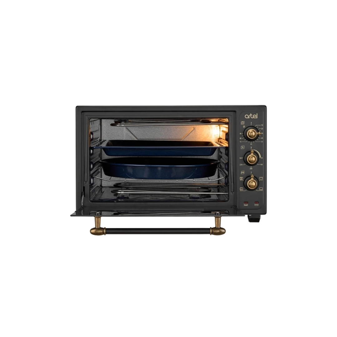 Мини-печь Artel 3618 Lux Retro, чёрный